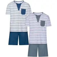 Wäschepur Shortys in anthrazit + marine | Gr.: 44-46