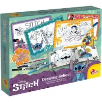 Lisciani 107575 - Disney Stitch - Zeichenschule mit parfümierten Stiften ausmalen zeichnen Kinder