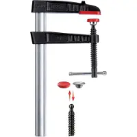 Bessey Original Temperguss-Schraubzwinge TG mit Knebelgriff - TG40S12K