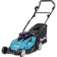 Makita DLM432PT2 - Akku Rasenmäher 2 X 5 Ah - Fangkorb - cm 43