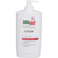 Sebamed Lotion für trockene Haut, , Urea Acute 5 % Lotion, intensive Feuchtigkeitspflege, Beruhigung trockener Haut, 400 ml