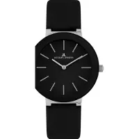 Jacques Lemans 42-9A Damen-Armbanduhr, Edelstahl-Gehäuse, Leder-Armband