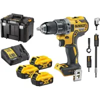 DeWalt Akku-Bohrschrauber Bl 18V 3*5.0Ah + Acc - Dw Dcd791P3A