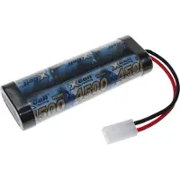 Xcell Racing-Pack 7,2 Volt mit Tamiya Stecker NiMH-Akku 4500mAh, 138,4 x 47,4 x 24,3mm