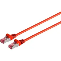 S-Impuls Patchkabel cat6A S/FTP PIMF Halogenfrei rot 025m
