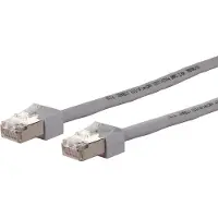 METZ-WERKE METZ CONNECT Patchkabel Cat.6 Ultraflex500 VoIP AWG 26 10,0 m grau