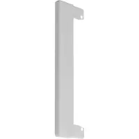 Hager BR210WK7035 Abschlussstück für Wand-Blende zu BR/A/H/S/N Breite 210 mm lichtgrau