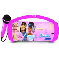 Lexibook Barbie Luminous Leistungsstarker Bluetooth-Lautsprecher mit Mikrofon