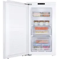 Amica Einbaugefrierschrank "EGSX 321 905", Energieeffizienz: D, silber (weiß), B:54cm H:87,1cm T:54cm, Gefrierschränke, Festtür-Technik, Einbaugefrierschrank