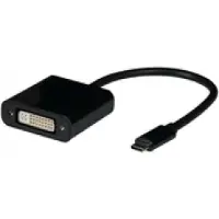 EFB Elektronik EFB EBUSBC-DVI USB Typ-C - DVI Adapter, 1080P, schwarz EBUSBCDVI