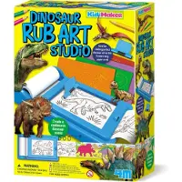 4M KidzMaker Rub Art Dinosaurier