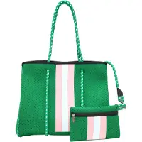 NAEMI damen handtasche - grün mehrfarbig