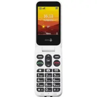 Doro Leva L20, Klappgehäuse, Single SIM, 7,11 cm (2.8"), 2 MP, 1150 mAh, Rot, Weiß