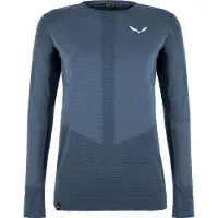 Salewa Zebru MED Warm AMR W Long Sleeve Tee dark denim (8670) 40