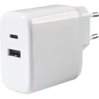 Vivanco ViVancoSuper Fast Dual Charger Set, Drinnen, AC, 1 m, Weiß