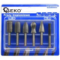 GEKO Sada stopkových fréz 6-12,7mm, 6ks