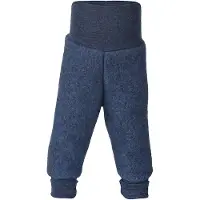 Engel - Baby Hose mit Nabelbund - Fleecehose Gr 50/56 blau