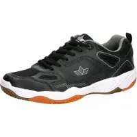 Lico Hallenschuh "Sportschuh Sprint Indoor", Herren, Gr. 40, schwarz, Synthetik, Schuhe Hallenschuh