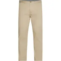 Tommy Hilfiger für Herren. MW0MW28883 Bleecker Chino-Hose aus beiger Stretch-Baumwolle (40/30), Lässig, Bio-Baumwolle, Nachhaltig