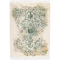Padiro Teppich "Dolce Vita 425", bunt (multi), B:160cm H:10mm L:230cm, Viskose, Teppiche, Teppich, Trendige Verwaschung, Oriental-Design