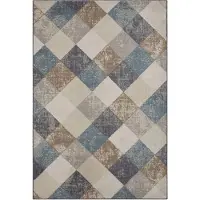 Home Collection Teppich "Bakke", rechteckig, 8 mm Höhe, Kurzflor, Läufer, Rauten-Muster, Wohnzimmer, Schlafzimmer, Esszimmer