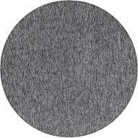 Ayyildiz Teppiche Teppich "Nizza 1800 Kurzflorteppich", rund, 6 mm Höhe, pflegeleicht, leicht melierter Kurzflor, ringsum gekettelt, Wohnzimmer