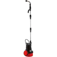 Scheppach Regenfasspumpe RBP350 - 350 W Leistung | 5500 L/h Fördermenge | 11 m Förderhöhe | 7 m Eintauchtiefe | 1,1 bar Pumpendruck | 2-in-1-Funktion
