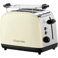 Russell Hobbs Toaster 2 Scheiben mit Brötchenaufsatz, 26551-56