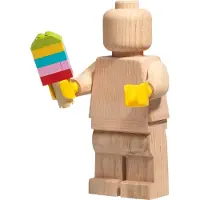LEGO Minifigur Aus Holz