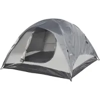 Pro-Tec Campingzelt 'Bergeijk' Kuppelzelt 213x213x130cm Grau/Beige