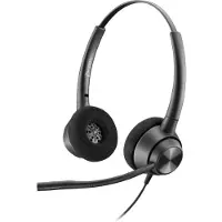 Plantronics EncorePro 320 USB-A Stereo-Headset TAA, Kabelgebunden, Büro/Callcenter, 105 g, Kopfhörer, Schwarz