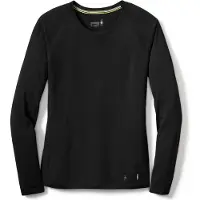 Smartwool Unterhemd Classic All-Season Merino Base Layer Long Sleeve Boxed Damen Black-M