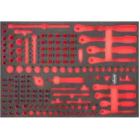 Vigor Weichschaumeinlage, leer, V6821-L, (LxBxH) 563 x 393 x 35 mm