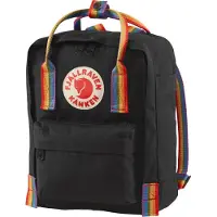 Fjall Raven Kånken Rainbow Mini black-rainbow pattern - Daypack, Fjäll_Räven_Farbe:black-rainbow pattern