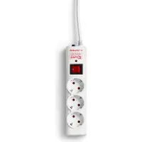 Salicru SPS SAFE 3, 238 J, 3 AC-Ausgänge, Typ F, 250 V, 50 Hz, 10 A