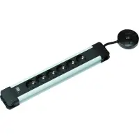 Bachmann 330.142 CONNECTUS 6xCEE7/3 1xFTS Strom 1, 5m CEE7/7 330142