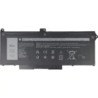AccuCell Akku passend für Dell Latitude 15 5520, Li-Polymer, 15,2V, 4100mAh, 62,3Wh