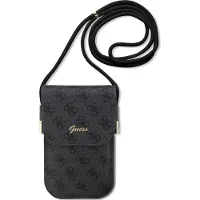 GUESS Pu Metal Script Logo Handyhülle 4g