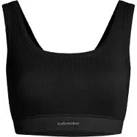 Icebreaker W Mer Rib Lotus Bra black (IB001) XS