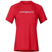 Norrøna - Women's Fjørå Equaliser Lightweight T-Shirt - Radtrikot Gr XS rot