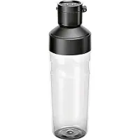 Bosch Trinkflasche "Vakuum MMZV0BT1", schwarz (transparent, schwarz), 500ml, Trinkflaschen, Trinkflasche