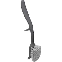 Joseph Joseph Edge Abwaschbürste mit Ablage dunkelgrau 7x29x5 cm