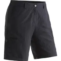 Maier Sports Funktionshose "Nidda", Damen, Gr. 44, Normalgrößen, schwarz, 100% Polyamid, Hosen Funktionshose, Robuste und vielseitige Funktions-Bermuda, ideal zum Wandern