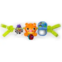 Bright Starts Tiger Bar Kontrast-Spielzeug zum Aufhängen mit Melodie 0 m+ 1 St.