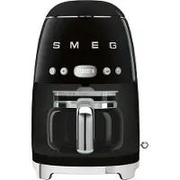 Smeg Filterkaffeemaschine "DCF02BLEU", schwarz, 1,4 l, 10, Kaffeemaschinen, Filterkaffeemaschine