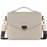 Bugatti Schultertasche Umhängetasche Ella Classic Bag Beige