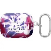 U.s. polo assn. , Cover für Airpods Pro Palm Anti-Schock Silikon, Violett