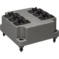 ABB 3640 Abdeckung Mit 6x GST18 3-Pole Steckverbindern - 1SPA007130F9545