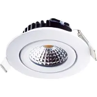 Allure 5W Einstellbarer Einbau LED Spot Dimmen Zu Warm IP54 - A22056