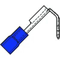 Klemko Isolierte Weibliche Flachsteckverbinder 6.3x0.8mm SuperPidg - 152100 [100 Stück]